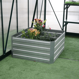 Fast Assembly Outdoor Steel Raised Garden Bed For Plant Growth (RDSG1209030-Z1)