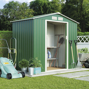 Heavy Duty Outdoor Storage Shed Metal Garden Shed 8X10